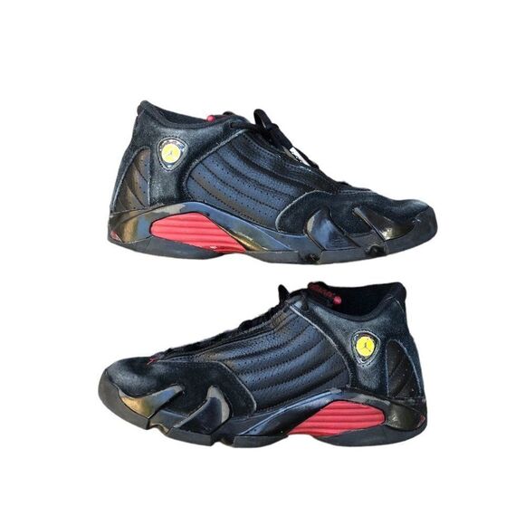 2017 Air Jordan 14 Retro Last Shot Size 5.5 BEATERS - Picture 7 of 16